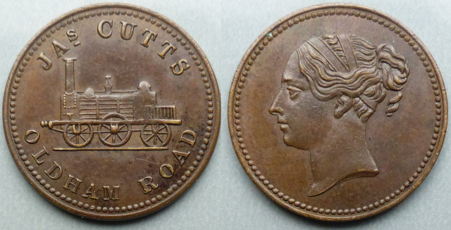 Manchester, Jas. Cutts Railway Tavern